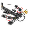 Amortisseurs d'arcs en caoutchouc pour arbal&egrave;tes EK Archery