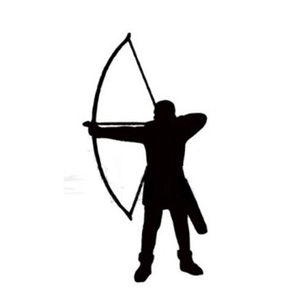 Autocollant Arctec Archery recurve