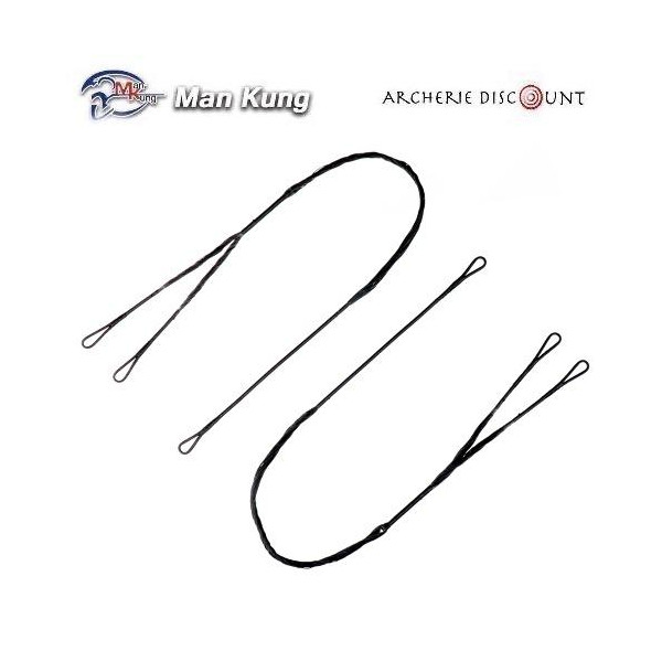 Set De 2 C&acirc;bles Pour Arbal&egrave;te ManKung Stalker