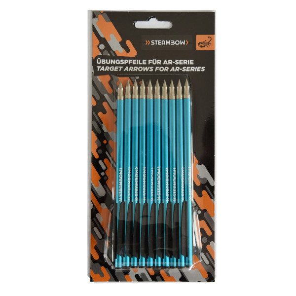 Traits Aluminium 16 cm Bleus - Pr&eacute;cision et Durabilit&eacute; AR-6