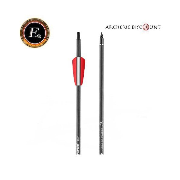Traits Carbone 15.5" Pour Arbal&egrave;te Siege - Pack De 6 Ek Archery