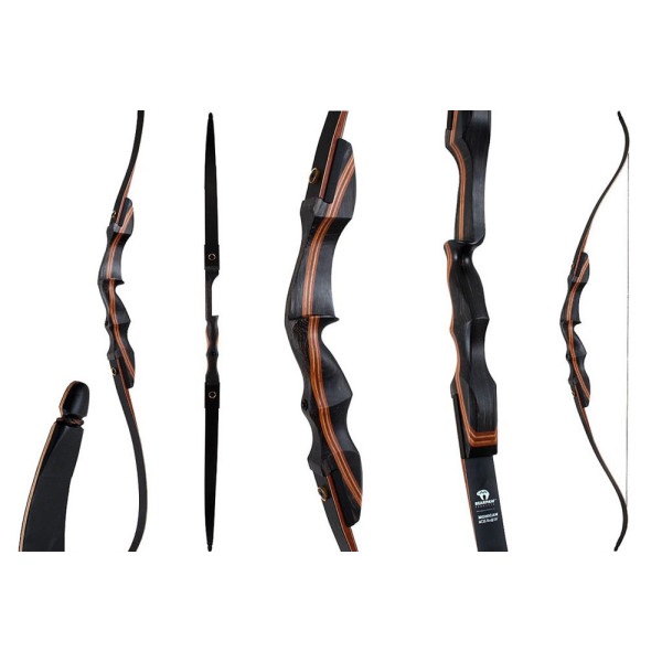Arc recurve chasse T/D Bearpaw Mohican 60 pouces