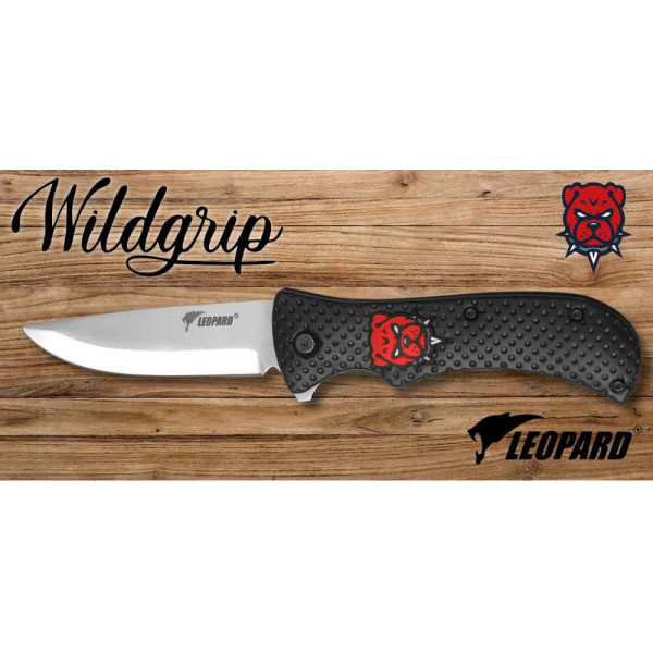 Couteau de poche L&eacute;opard Wildgrip 12 cm - 18867 - Hattila