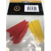 Empennage pour fl&egrave;ches alu et carbone (10 pi&egrave;ces)