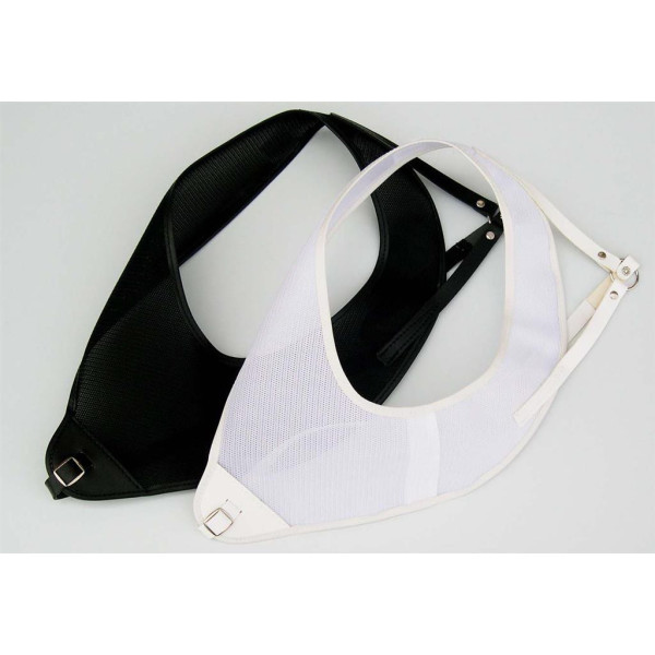 Plastron Gompy BB2 Small pour gaucher, coloris noir