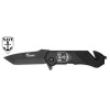 Couteau de poche L&eacute;opard Darkgrip 12 cm