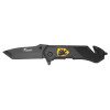 Couteau de poche L&eacute;opard Darkgrip 12 cm