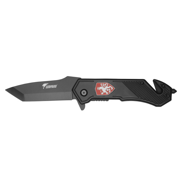 Couteau de poche L&eacute;opard Darkgrip 12 cm