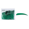 Empennages Buck Trail RW paraboliques 4 pouces couleur unie - lot de 100