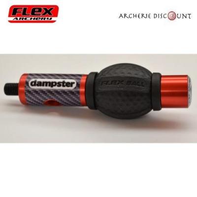 Amortisseur flex archery damper d d s dual damp system avec flexball 2 0 