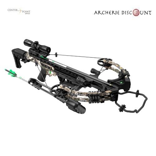 Center point wrath with silent crank package 430fps 4x32 illuminated scope quiver and cocker5