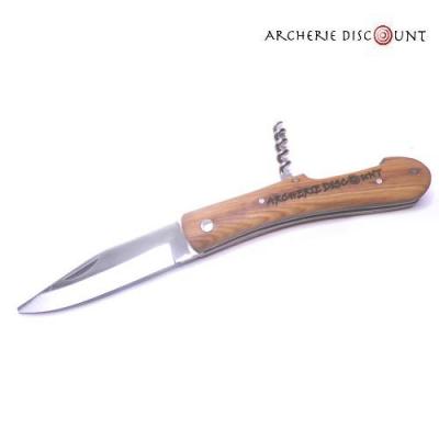 Couteau pliant avec tire-bouchon archerie discount