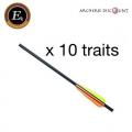 Pack de 10 traits 16 pouces alu Ek archery